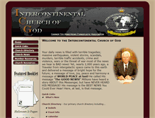 Tablet Screenshot of intercontinentalcog.org